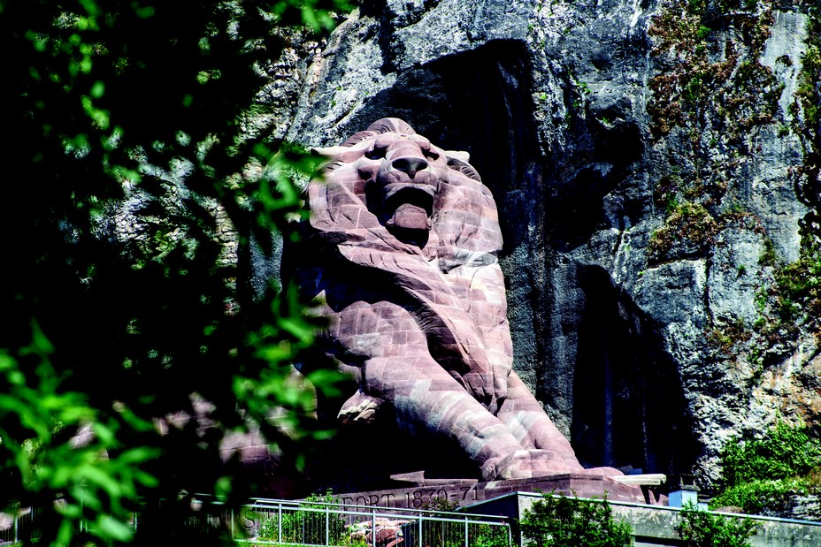 le Lion d’Auguste Bartholdi, @ Territoire de Belfort