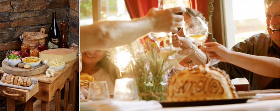 Une cuisine exclusivement faite maison, élaborée grâce aux liens solides tissés avec des producteurs locaux @ D.R Les Cornettes.