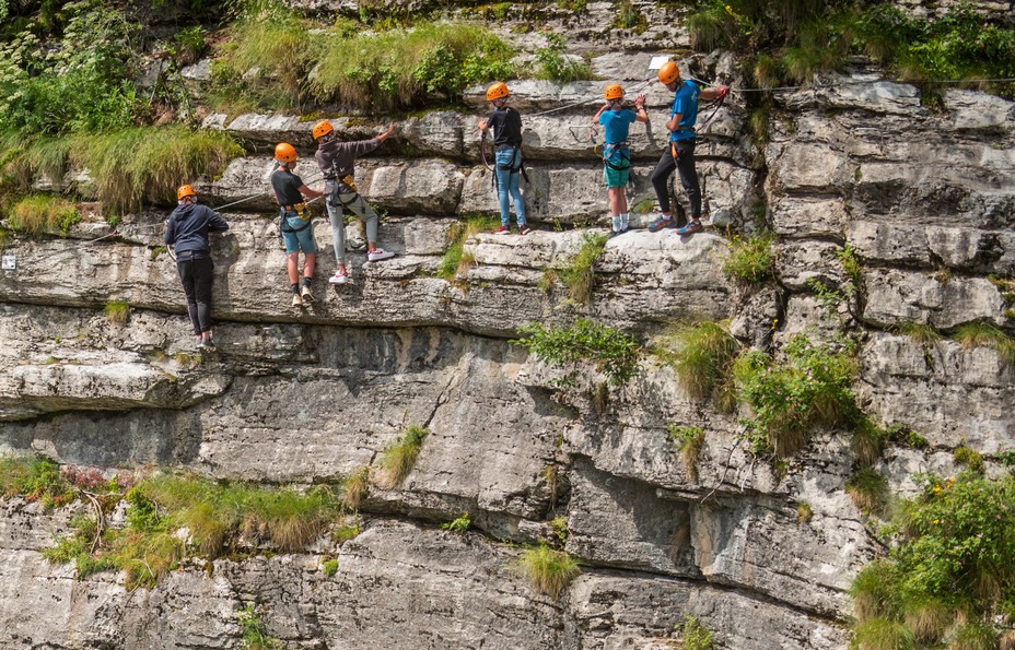 Club Teens Via Ferrata ©Menu Molle