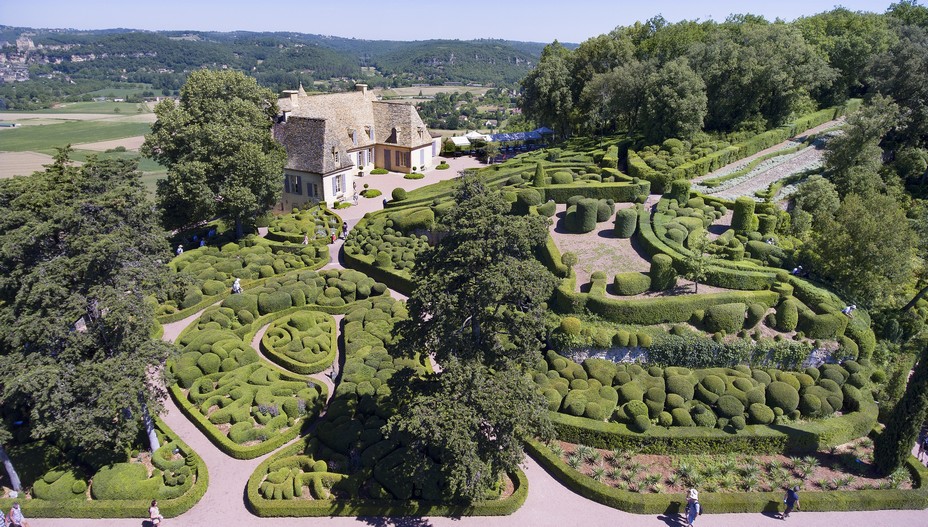 Les jardins de Marqueyssac et leur château  @DR