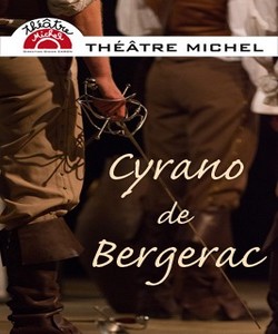 L'affiche de Cyrano de Bergerac, un spectacle à découvrir avec les enfants.