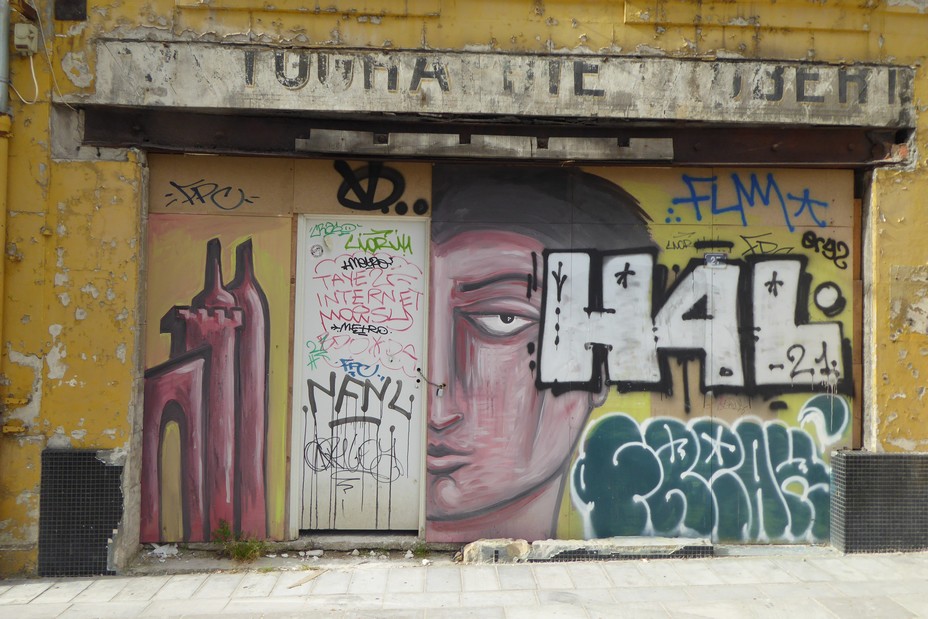 Graff dans le quartier du Petit Bayonne@ C.Gary