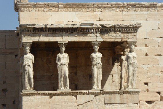 Acropole. Détail du temple de l'Erejchthéion @C.Gary