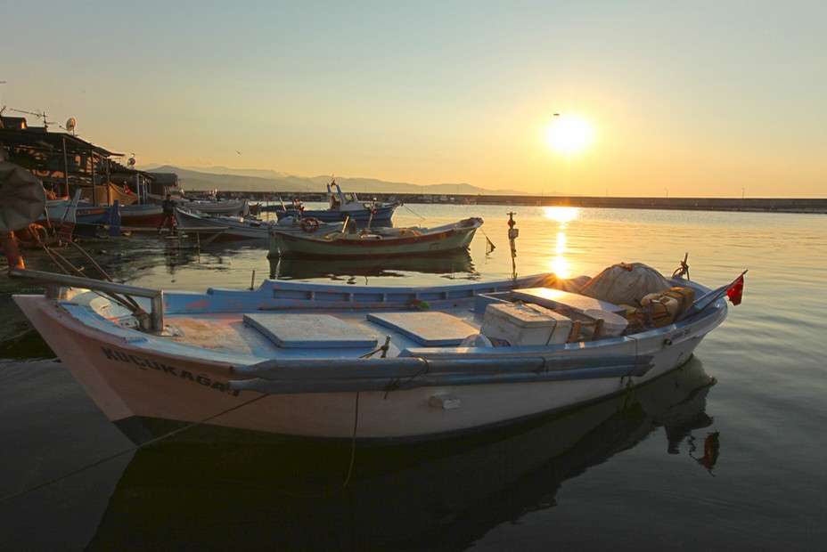 Le petit port de pêche près de Trabzon @ DR