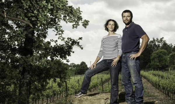 Domaine Salel & Renaud – Vins et Cépages oubliés d’Ardèche – Elise & Benoît @ DR