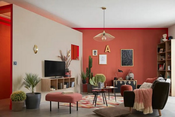 la star des couleurs  : la terracotta. Alors que son côté solaire rappelle l'été, vous êtes sûr de créer une décoration chaleureuse et accueillante.@ décoleroyMerlin la star des couleurs  : la terracotta. Alors que son côté solaire rappelle l'été, vous êtes sûr de créer une décoration chaleureuse et accueillante.@ décoleroyMerlin