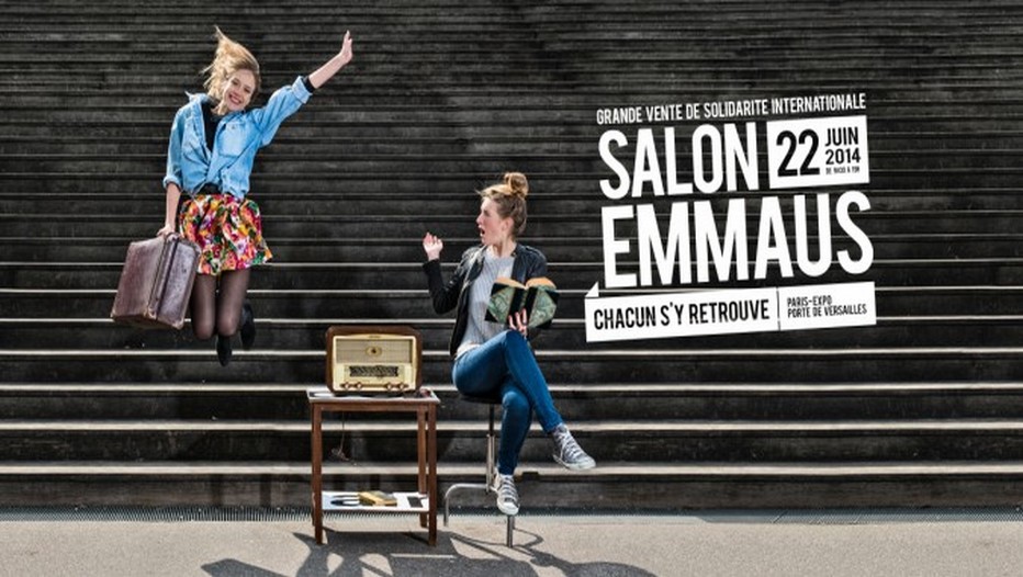 15ème édition du Salon Emmaüs en faveur de la solidarité internationale le 22 juin à Paris