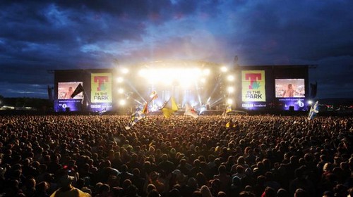 T in the Park est le plus gros festival musical d’Ecosse. (Crédit photo www.tinthepark.com)