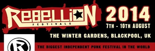 Un mouvement Punk toujours bien vivace (Logo Festival www.rebellionfestivals.com)