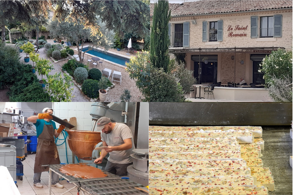 Le Jardin de Mazan @C.Gary  ;  Le Saint Romain @C.Gary ;  Nougats Silvain.@Ventoux Provence Tourisme ; Nougat Silvain @Ventoux Provence Tourisme Le Jardin de Mazan @C.Gary  ;  Le Saint Romain @C.Gary ;  Nougats Silvain.@Ventoux Provence Tourisme ; Nougat Silvain @Ventoux Provence Tourisme