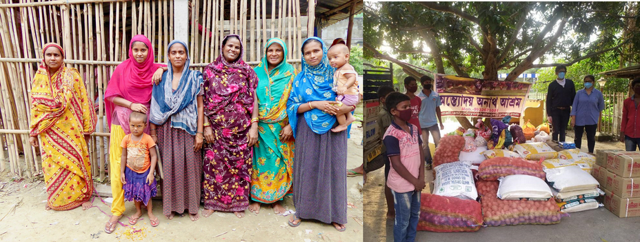 Avec sa Meghdutam Fondation Jaydeep Mukherjee est également venu en aide aux villages des Subarban, une région agricole du delta du Gange dévasée durant la pandémie et juste après le cyclone. @ C.Gary
