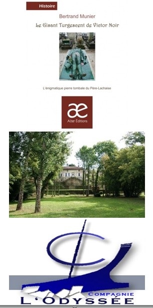 De haut en bas : couverture du livre de Bertrand Munier (Alter Editions); Les jardins du Presbytère de Monthureux-sur-Saône dans les Vosges (Crédit photo DR); Logo de la Cie de l'Odyssée (Crédit photo Cie de l'Odyssée) De haut en bas : couverture du livre de Bertrand Munier (Alter Editions); Les jardins du Presbytère de Monthureux-sur-Saône dans les Vosges (Crédit photo DR); Logo de la Cie de l'Odyssée (Crédit photo Cie de l'Odyssée)