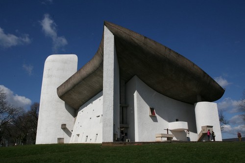 G.Vieille, la Chapelle Notre-Dame du Haut, Ronchamp (Crédit photo ADAGP,2014,Paris)