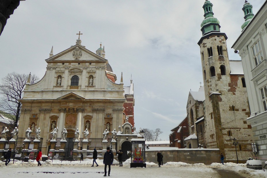 Eglise jésuite baroque Saint Pierre et Saint Paul rue Grodzka @Catherine gary