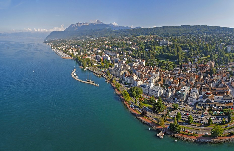 Evian est une destination prisée et visitée toute l’année à la fois culturelle, thermale et sportive. Crédit photo office de tourisme d'Evian.