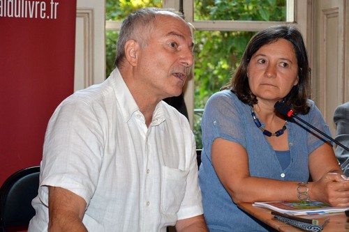 Béatrice Collignon et Philippe Pelletier, les directeurs scientifiques du FIG (Crédit photo David Raynal)