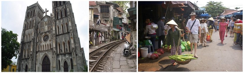 Dans l’après-midi, on marche dans ces rues parfois si étroites, autour de la cathédrale, qu’on peut à peine s’y croiser. Partout, des restaurants de rue, où des familles entières dînent. (Crédit photos Yves Rinauro)