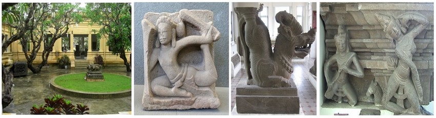 Nous ne restons à Da Nang que le temps de visiter le musée des sculptures Cham, d’une beauté étrange, et qui subsistent d’une culture quasi éteinte.( Crédit photo 1 - Yves Rinauro - / 2/3/4/ - Les statues (Crédit photos Museum of Cham)