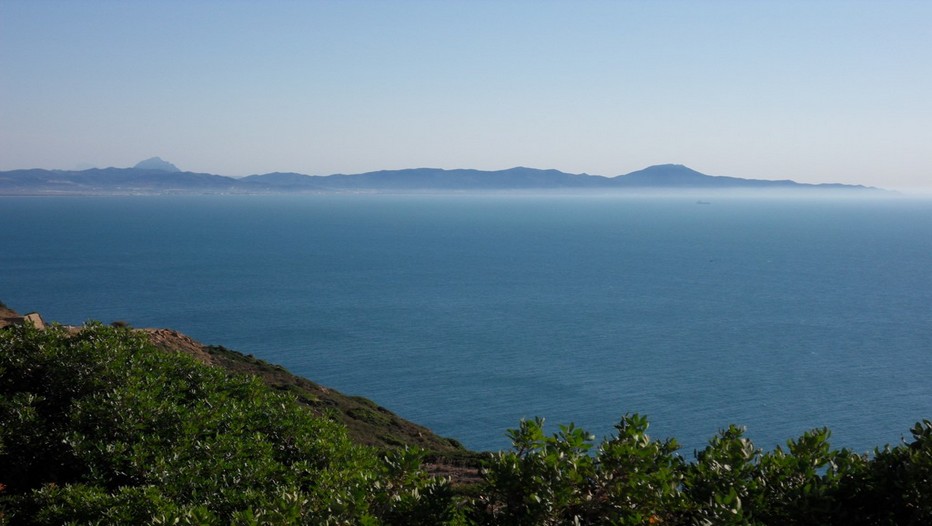 De la station thermale de Korbous vue sur la baie de Tunis (Crédit photo DR)