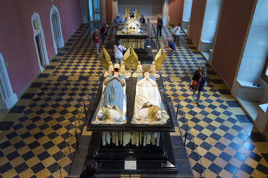Les tombeaux de Jean Sans Peur et Philippe Le Hardi au Musée des Beaux Arts @Alain Doire Bourgogne Tourisme.