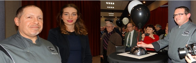 De gauche à droite : Aux côtés du président Pascal Batagne, la lauréate du concours : Clara Tettamanti.; La gagnante déposa sa recette chez Jean-Noël Philippot à Champigneulles (54).(Crédit photos Bertrand Munier) De gauche à droite : Aux côtés du président Pascal Batagne, la lauréate du concours : Clara Tettamanti.; La gagnante déposa sa recette chez Jean-Noël Philippot à Champigneulles (54).(Crédit photos Bertrand Munier)