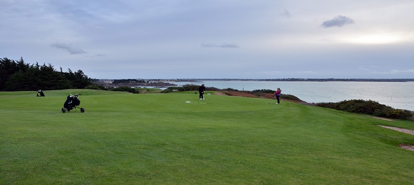 Le parcours mythique du Dinard Golf créé en 1887, deuxième plus ancien green de France après celui de Pau inauguré en 1856. (Crédit photo David Raynal)