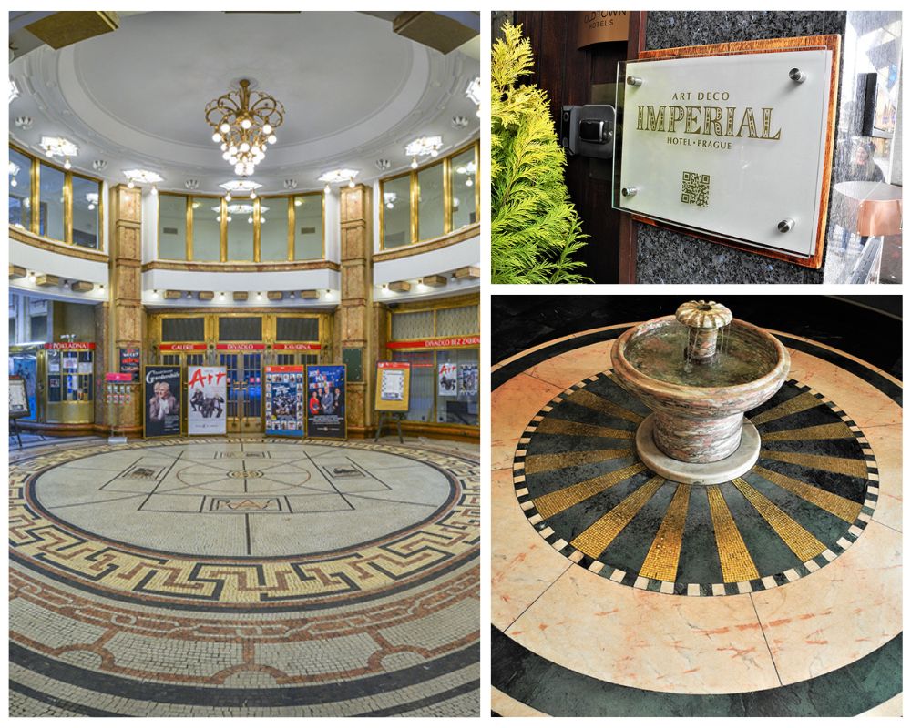 La café Slavia et la Palais Adria @ Claude Vautrin La café Slavia et la Palais Adria @ Claude Vautrin