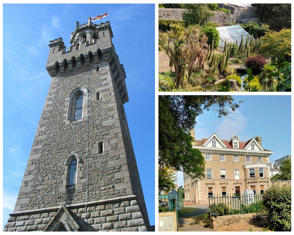 Le musée de Guernesey se dresse au sein même des Candie Gardens @ Françoise Surcouf et Visit Guernesey.