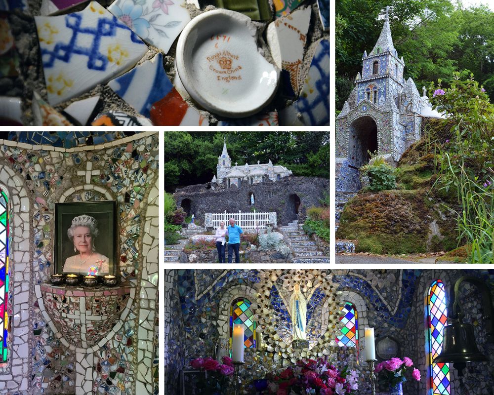 La Petite Chapelle a des allures de un édifice semblable à la grotte de Lourdes @ David Raynal.