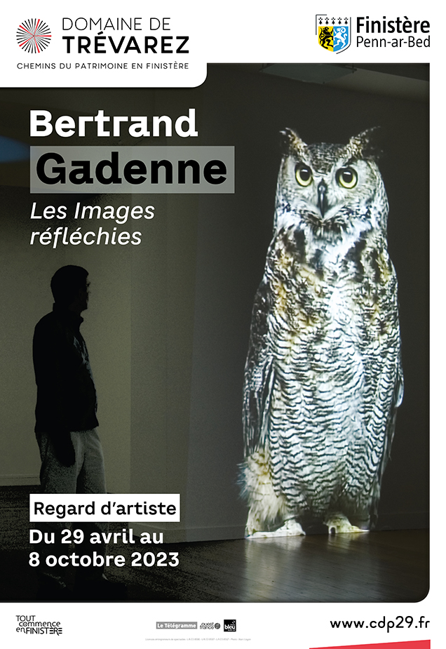 Visuel affiche Regard d’artiste - Bertrand Gadenne _ Les Images réfléchies © Marc Loyon