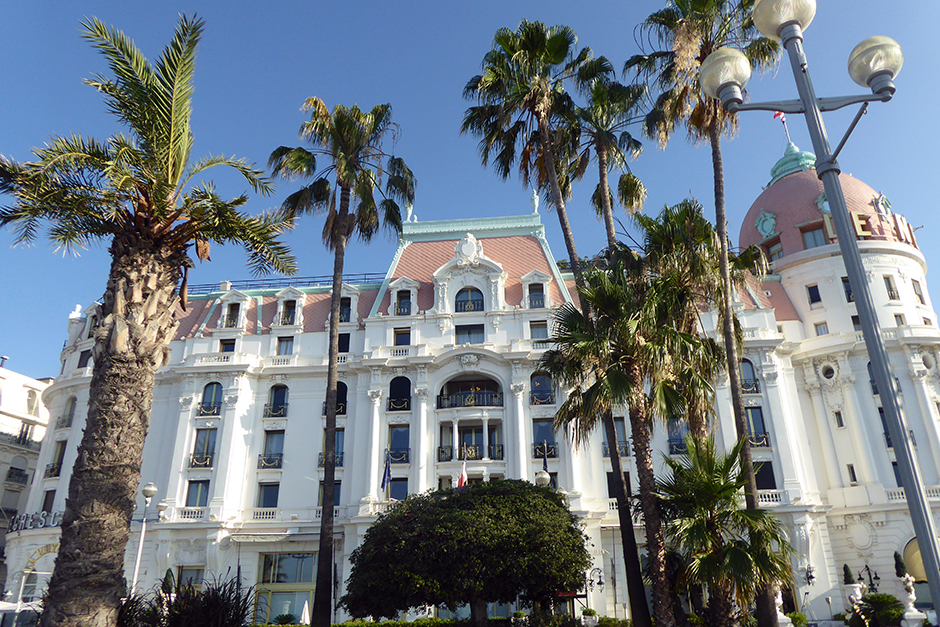 L'hôtel Negresco sur la Promenafde des Anglais © Catherine Gary