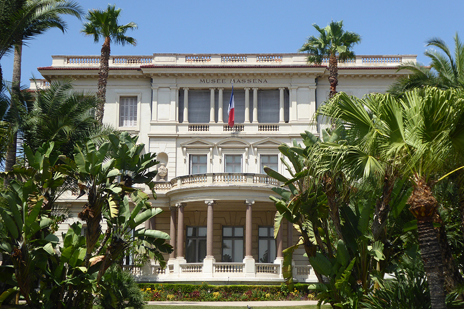 Le Musée Masséna, 1898, de style néo-classique italien et d'influence Empire en hommage à Napoléon © Catherine Gary