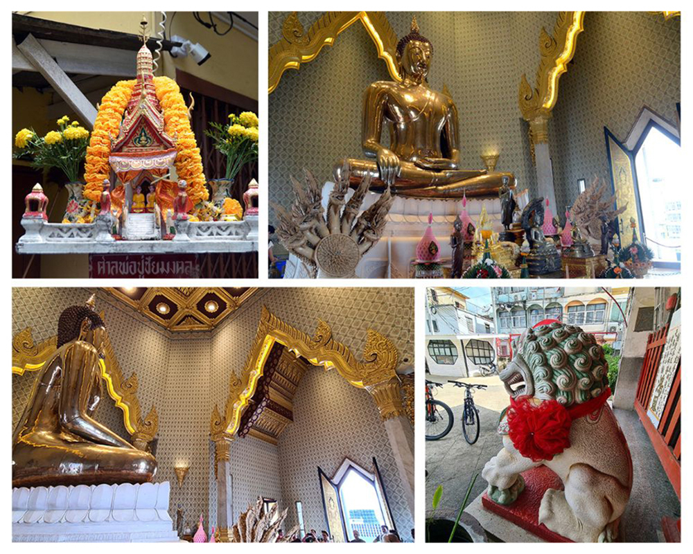 Le Bouddha d'or est la plus grande statue en or massif du monde @ David Raynal