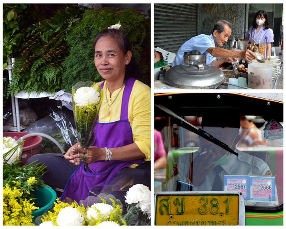 Bangkok est la première ville du pays pour la production d'orchidées @ David Raynal