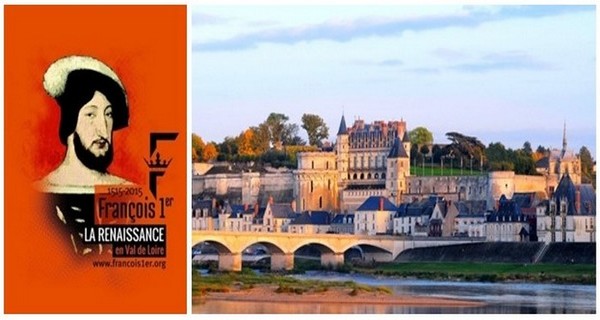 Vue d'ensemble sur le Château d'Amboise (Crédit photo CRT Centre Val de Loire)