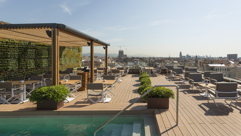 Le Majestic Barcelona a reçu en 2019 le prix de la Meilleure Terrasse de Ville en Europe pour son rooftop La Dolce Vitae @ Majestic Hôtel & Spa Barcelona