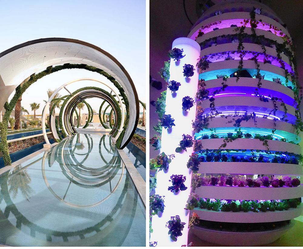 1/ Expo Doha 2023. Proposition d'un exposant 2/Expo Doha 2023 Cultures en verticalité © OTQatar, Catherine Gary.