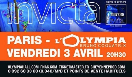 Annonce du concert "Invicta" du groupe I Muvrini (Crédit photo DR)