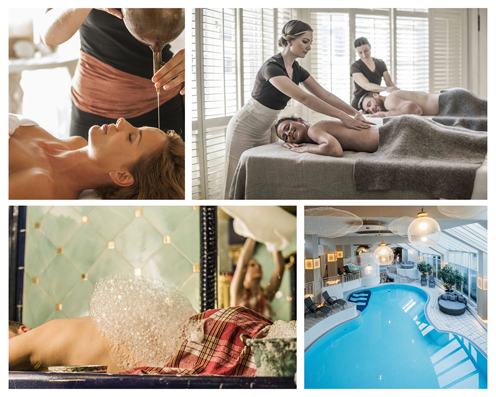 La grande piscine pour l'hiver avec vue su la nature © Posthotel Achenkirch La grande piscine pour l'hiver avec vue su la nature © Posthotel Achenkirch