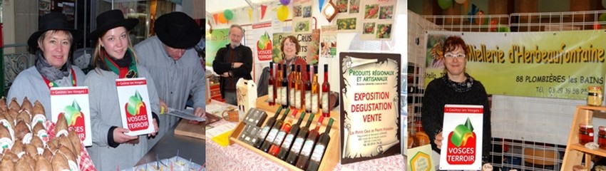 Le label « Vosges Terroir » certifie des produits de qualités.  (Photos Bertrand Munier)