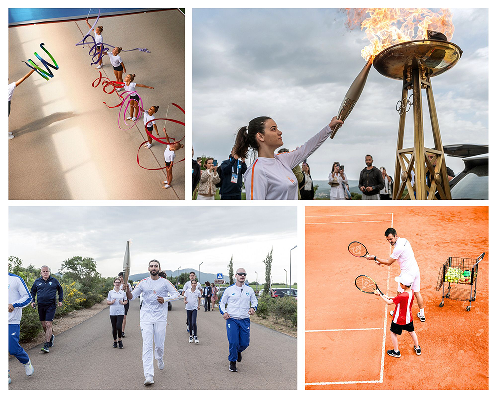 Le « International Olympic Academy Golf Course » est le 1er parcours de golf en Méditerranée à accueillir la flamme olympique@ Costa Navarino Le « International Olympic Academy Golf Course » est le 1er parcours de golf en Méditerranée à accueillir la flamme olympique@ Costa Navarino