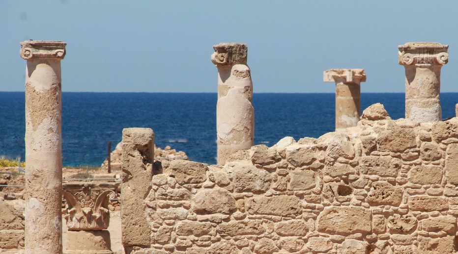Parc archeologique de Paphos, l'un des sites historiques classés de l'île de Chypre © P. Cros