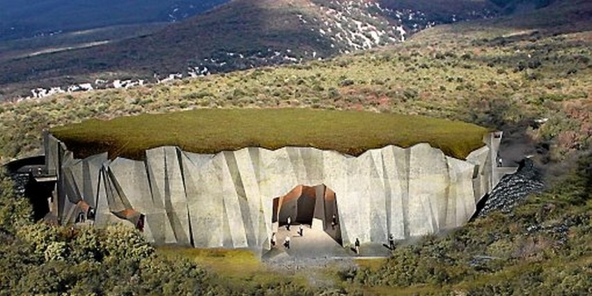 l'espace de restitution prevoit d' accueillir 400-000 visiteurs. C’est un succès, plus de 200 000 visiteurs ont déjà afflué près de Vallon-Pont-d’Arc pour découvrir la réplique de ce patrimoine de l’humanité. © DR