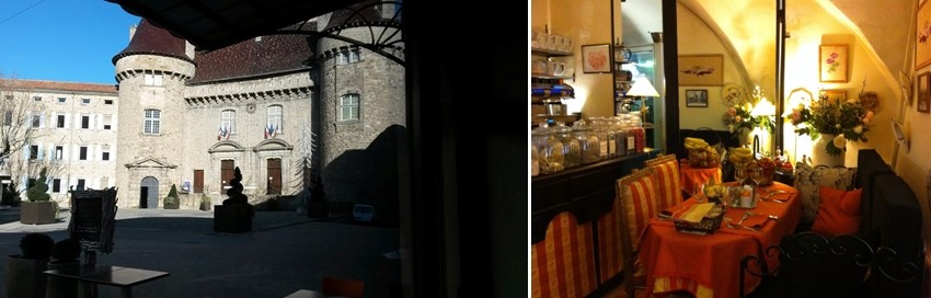 Le Carré des Maîtres  à  Aubenas  © DR  ; 2/ Le Salon de Sophie à Aubenas  © DR Le Carré des Maîtres  à  Aubenas  © DR  ; 2/ Le Salon de Sophie à Aubenas  © DR