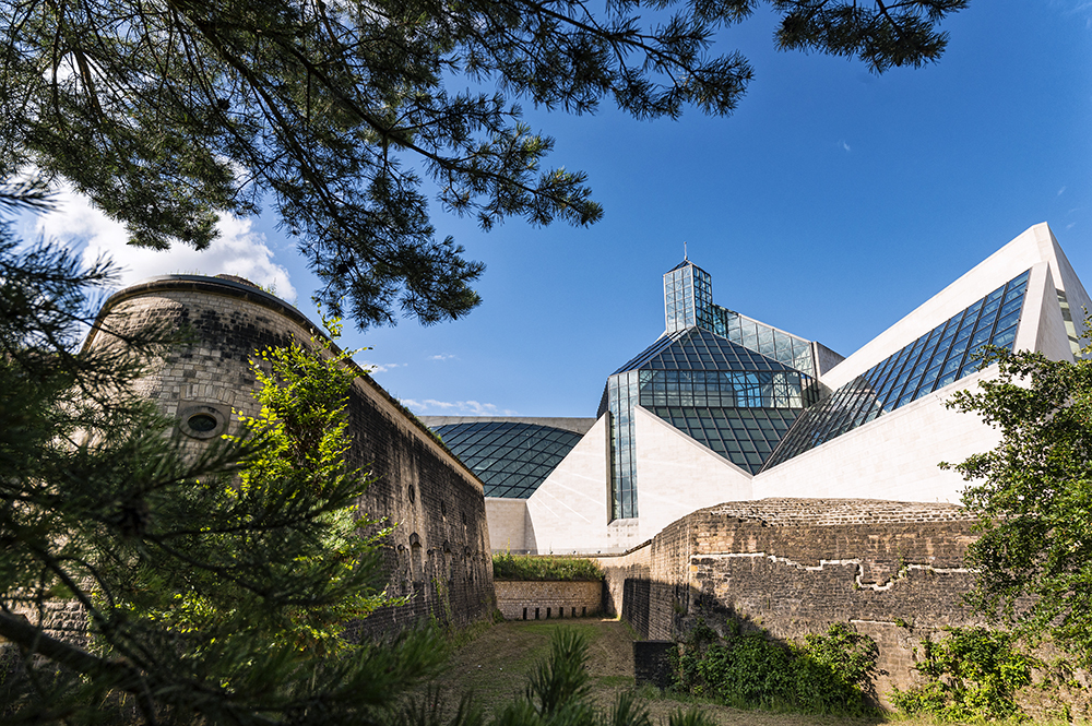 Le Mudam au quartier Kirchberg © LFT-Thomas Linkel Le Mudam au quartier Kirchberg © LFT-Thomas Linkel