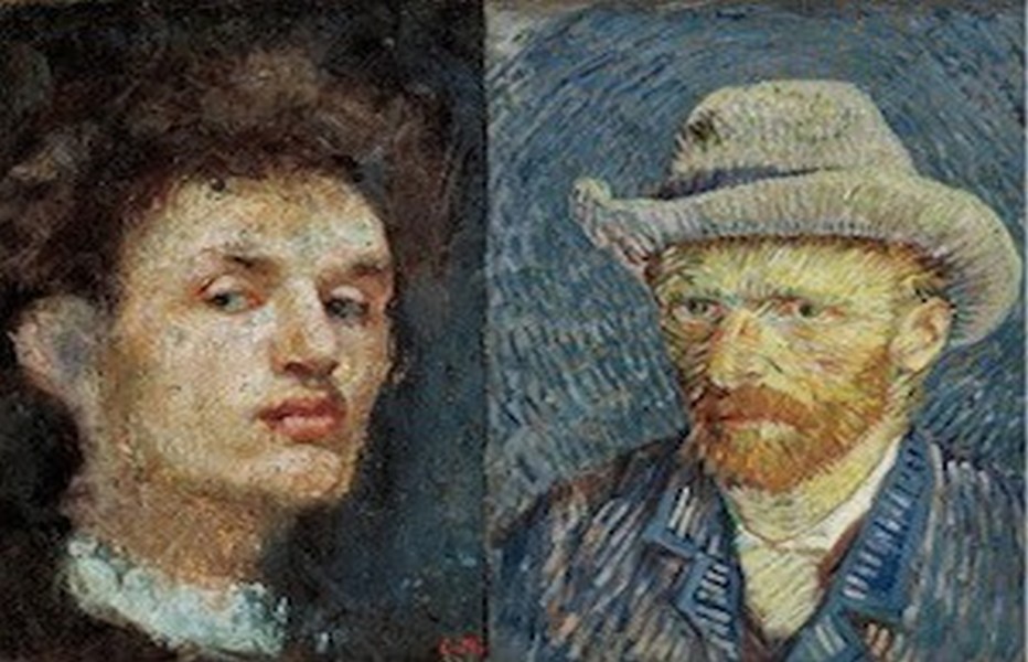 Autoportraits de Munch/Van Gogh, le Musée Van Gogh d’Amsterdam présente le travail de ces deux peintres emblématiques du XXè siècle en mettant l’accent sur les interactions qui émanent de leur travail. © DR