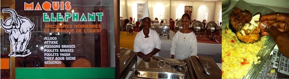 Manger du garba dans les maquis ou dans les restaurants des grands hôtels  est le plat populaire ivoirien, le garba a su s’imposer dans l’identité gastronomique ivoirienne.  © DR Manger du garba dans les maquis ou dans les restaurants des grands hôtels  est le plat populaire ivoirien, le garba a su s’imposer dans l’identité gastronomique ivoirienne.  © DR