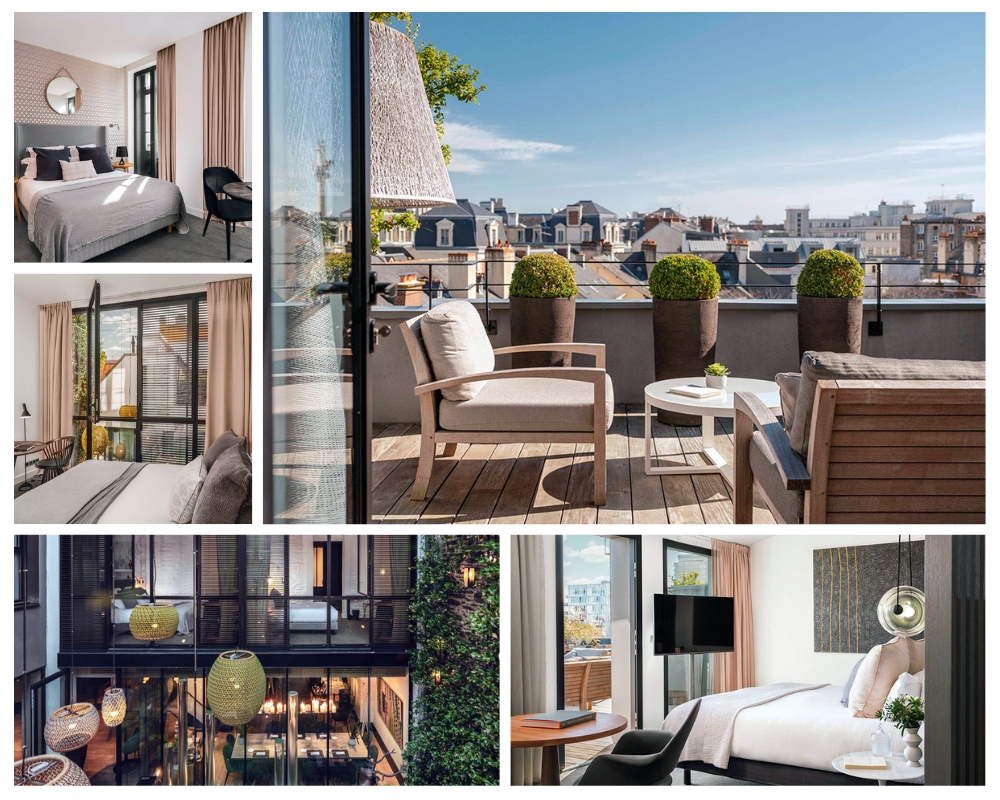 Salles de bain et salles d'eau se nichent derrière des verrières en métal de style new-yorkais © Le Balthazar/ Nicolas Anetson. Salles de bain et salles d'eau se nichent derrière des verrières en métal de style new-yorkais © Le Balthazar/ Nicolas Anetson.