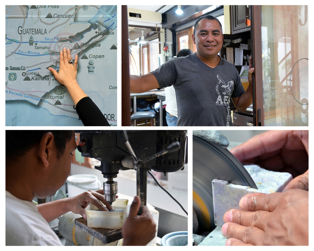 Depuis plus de 5 000 ans en Chine mais également en Amérique centrale, le jade est utilisé comme matériau pour fabriquer des bijoux ou des ornements, mais aussi des armes et des outils © David Raynal. Depuis plus de 5 000 ans en Chine mais également en Amérique centrale, le jade est utilisé comme matériau pour fabriquer des bijoux ou des ornements, mais aussi des armes et des outils © David Raynal.