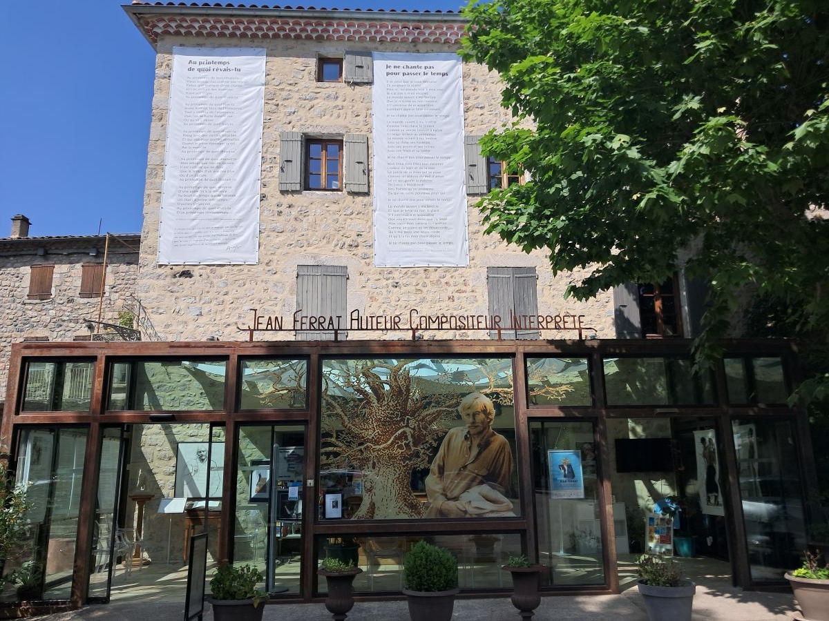 La Maison Jean Ferrat à Antraigues ©Catherine Gary